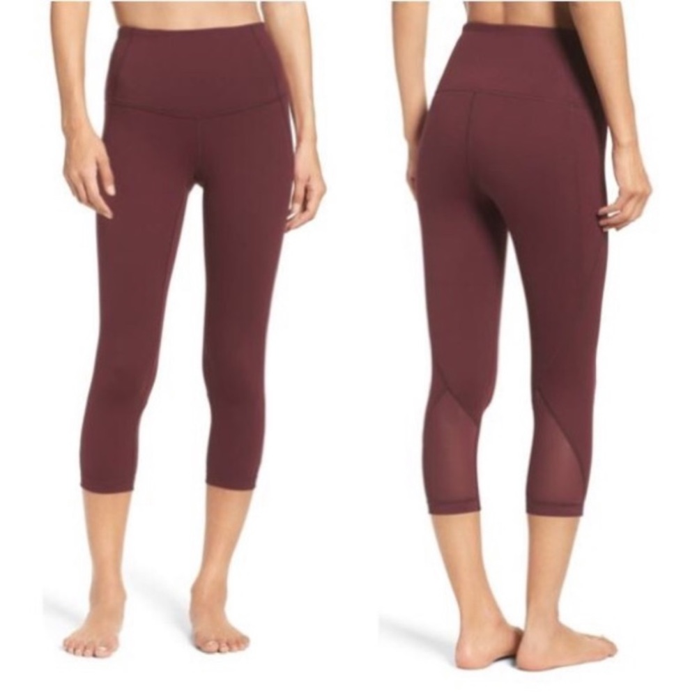 Zella ‘Hatha’ High Waist Crop Leggings | Size S/P